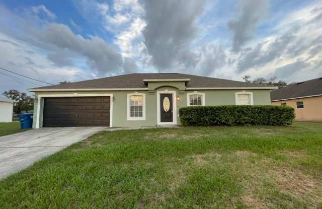 4 Bedroom, 2 Bathroom, 2 Car Garage Home. Move-in Ready