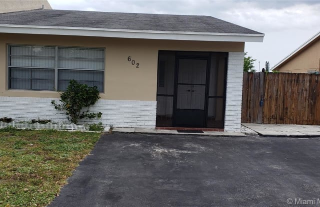 602 SW 61st Ter - 602 Southwest 61st Terrace, Margate, FL 33068