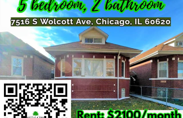 7516 S Wolcott Ave - 7516 South Wolcott Avenue, Chicago, IL 60620