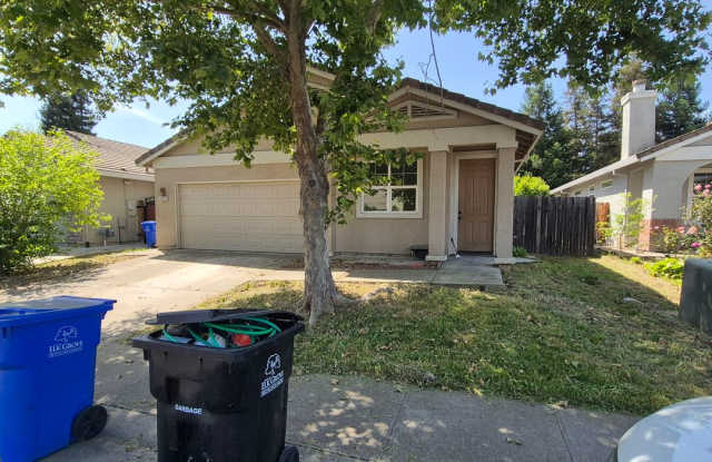 Single story Elk Grove home, 4 bedrooms, 2 baths; nice floor plan
