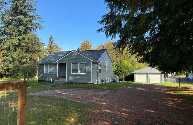 Charming 4 bedroom on 1+acre in Renton across from Benson Hill Elementary