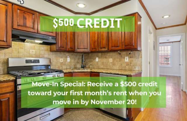 $500 Off First Month! 2BR in The Heights w/ Laundry  Central Air