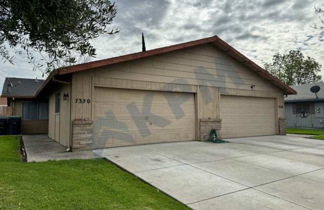 Updated 2 Bedroom 2 Bath Duplex - 7330 Kelley Drive, Stockton, CA 95207