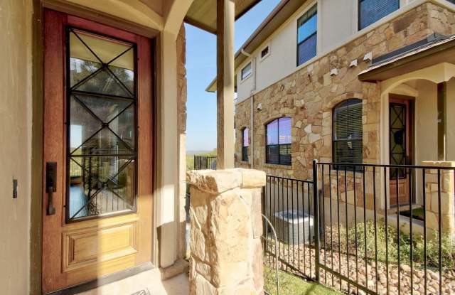 Luxury living in this stunning 3 bedroom, 2.5 bath condo with breathtaking hill country views. photos photos