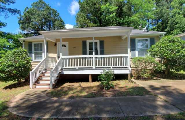 Updated 3BR, 2BA Durham Rental with Front Porch & Deck