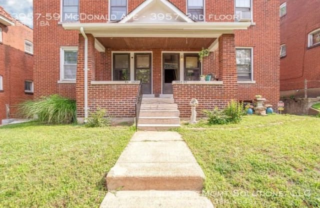 3957-59 McDonald Ave - 3957 McDonald Ave, St. Louis, MO 63116