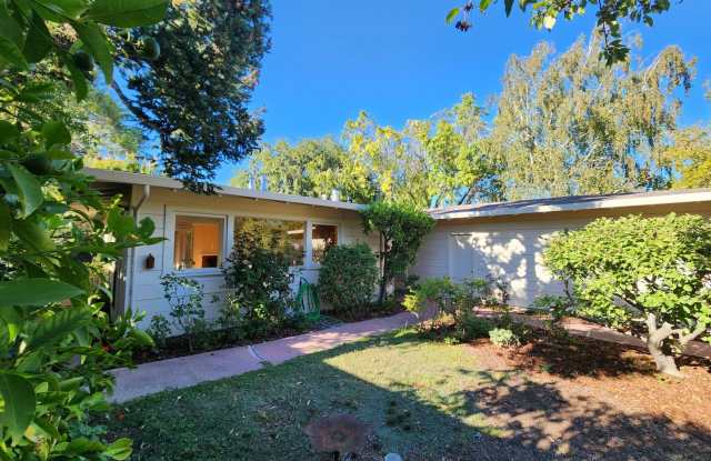 Charming three-bedroom, two-bath home in Midtown Palo Alto.