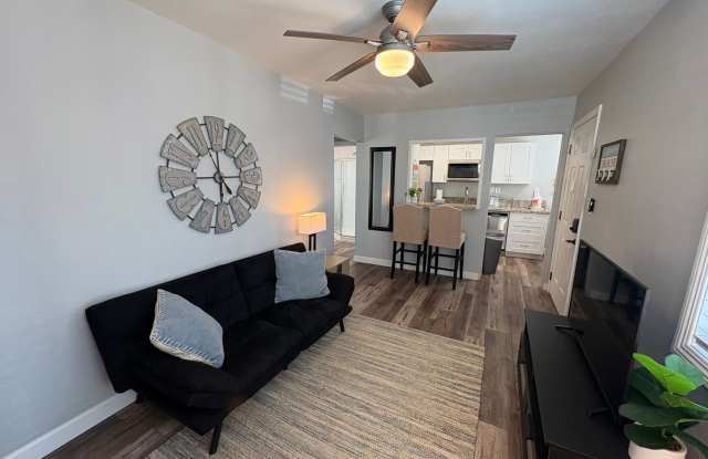 Updated Furnished Unit Half A Block From Beach