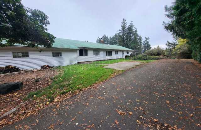 Classic Farmhouse on Murray w/Acreage, Multiple Bonus Rooms,  Mt. Hood View
