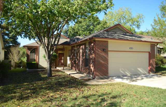 The newly remodeled 3 bedroom and 2 bath single-story home for rent in Wells Branch, Austin, back to the park, great curb appeal.