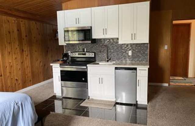 Small Studio Condo, Partially Furnished, Located in Town!