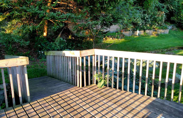 Large 2 Bed/1.5 Bath- Available August 1st! Central Air - Off Street Parking - Beautiful Back Yard  Deck