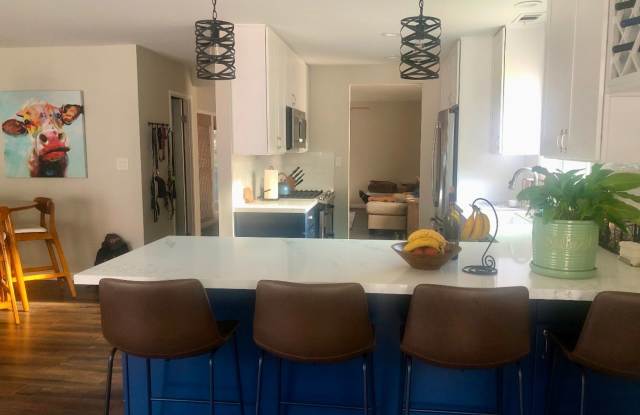 Beautifully renovated 4 Bdrm, 2.5 Bath, single story home with 2 car garage for rent!