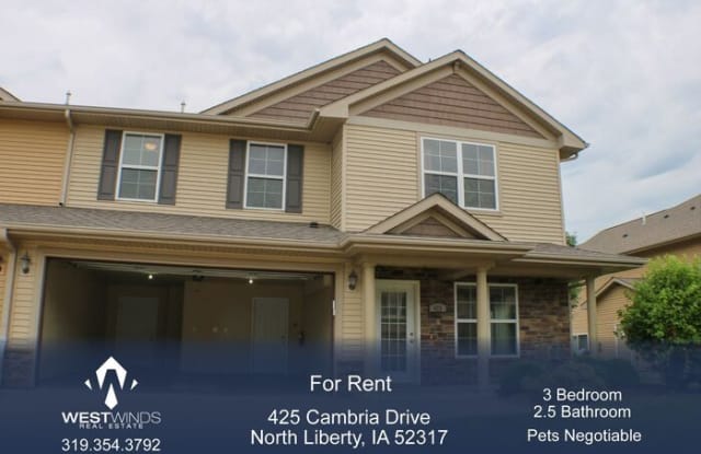 425 Cambria Drive - 425 Cambria Dr, North Liberty, IA 52317