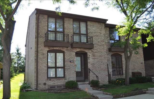 Two Story End Unit Townhouse - Two Bed/1.5 Bath! *Potential for Early Move in* - 758 Greenhills Drive, Ann Arbor, MI 48105