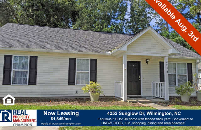 3 BD/2BA Home with Sunny Floorplan and Eat-in Kitchen