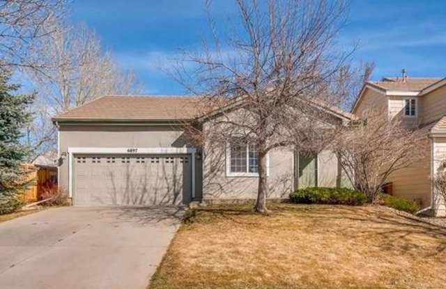 $0 DEPOSIT OPTION. TWO BED/2BATH WITH OFFICE NEAR CHATFIELD STATE PARK! - 6897 West Rockland Place, Columbine, CO 80128