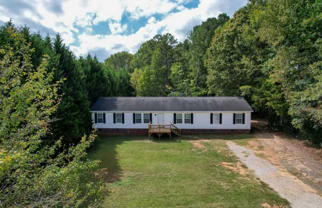 Private home on large lot!