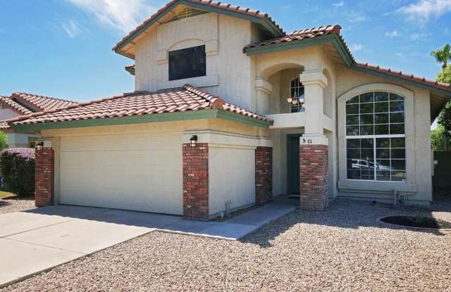 Gilbert-Wind Drift Lake Community | 4BD/3BA | Private Pool w/ Slide | Pool Service Included