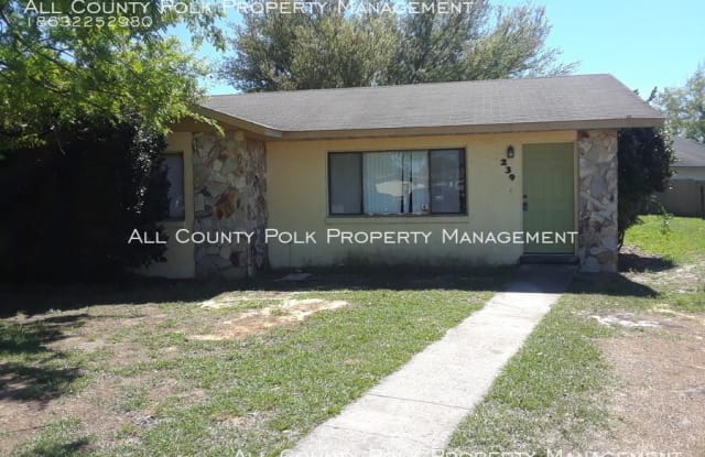 239 Leelon Rd - 239 Leelon Road, Polk County, FL 33809