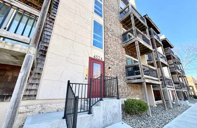 Top-Floor Plaza Condo with Vaulted Ceilings & Dual Balconies