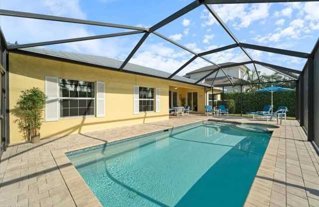 ***Ask about the TWO WEEKS FREE**OLDE NAPLES LUXURY ANNUAL HOME ** PRIVATE HEATED POOL & SPA ** PET FRIENDLY ** 3 BEDROOM, 2 BATHROOMS ** AVAILABLE NOW ** FURNISHED ** OLD NAPLES ** CLOSE TO BEACH ** NO HOA MOVE IN TODAY **