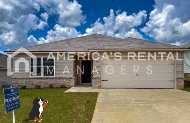 Charming 3 Bed, 2 Bath Single Family Home at 470 Antler Way, Lincoln, AL 3509 View with 48 Hours Notice!
