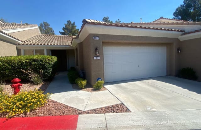 2012 Summer Cove Ct. #102 - 2012 Summer Cove Court, Las Vegas, NV 89134