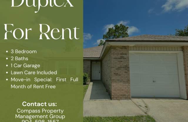 Comfortable 3-Bedroom Home with Garage – Lawn Care Included!