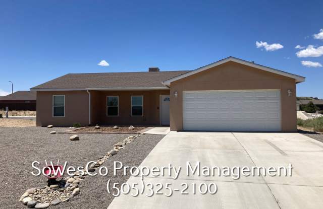 Newer 3 Bedroom 2 Bath Home with Garage - 3368 J F Scott Drive, Aztec, NM 87410