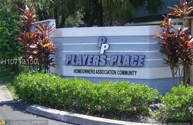 1922 Players Pl - 1922 Players Place, North Lauderdale, FL 33068