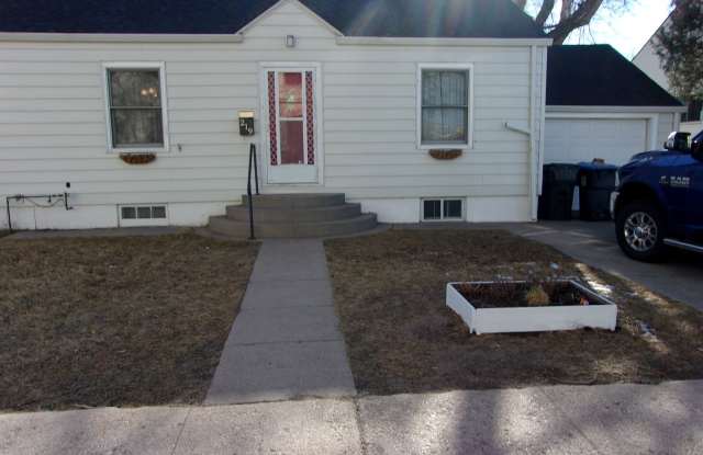Pet friendly spacious home with new paint .