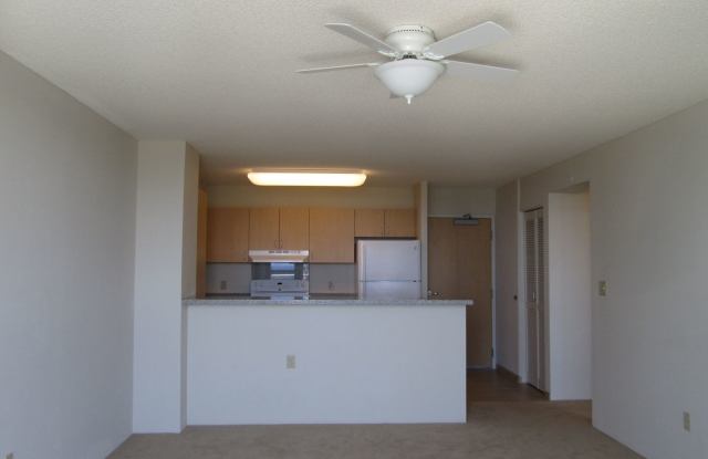 Partly Furnished 2-Bedroom 2-Bath with 2-Parking @ Holomua-recent 2013 Building close to Waikiki area