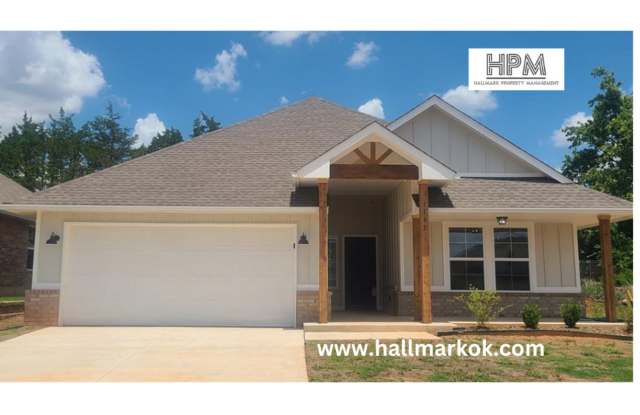 Newer Home For Lease in Noble.  15 minutes to OU Campus