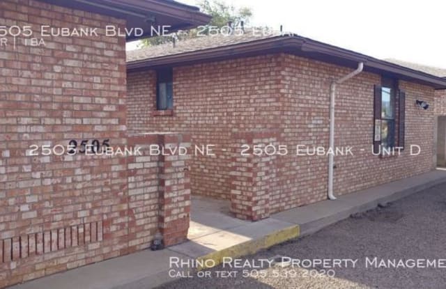 2505 Eubank Blvd NE - 2505 Eubank - 2505 Eubank Blvd NE, Albuquerque, NM 87112