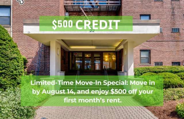 $500 Off First Month! Top-Floor 1BR Condo with NYC Skyline Views, Parking & Walkable Rutherford Location