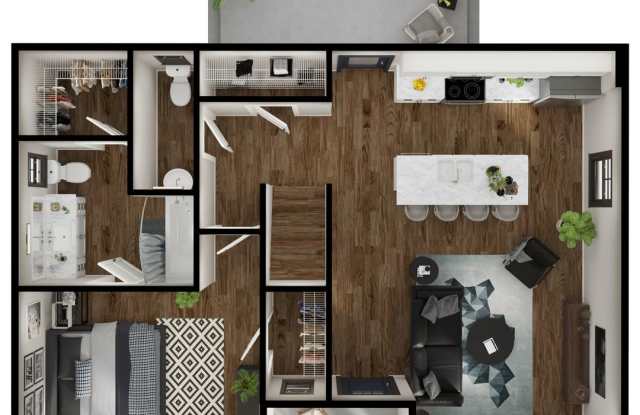 2 Bedroom with BONUS room in Cahaba Heights!