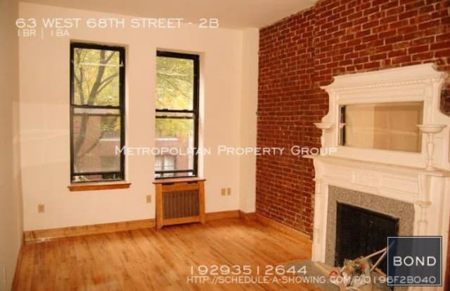 63 WEST 68TH STREET - 63 W 68th St, New York City, NY 10023