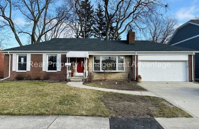 Charming 3-Bedroom Ranch minutes from Woodward Ave, Birmingham, and Berkley! - 3912 Hillside Drive, Royal Oak, MI 48073