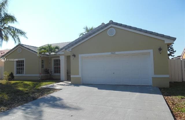 1860 SW 137th Way - 1860 Southwest 137th Way, Miramar, FL 33027