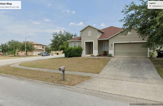 Photo of 3 Bedroom, 2 Baths Single Family Home For Rent at 4545 Malvern Hill Drive Orlando, Fl. 32818