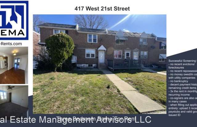 417 West 21st Street - 417 West 21st Street, Upland, PA 19013