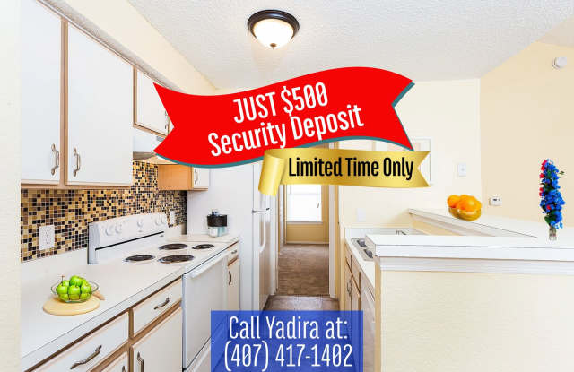 Beautiful 3rd floor Condo with 2 bedrooms and 1 bath in the heart of Kissimmee