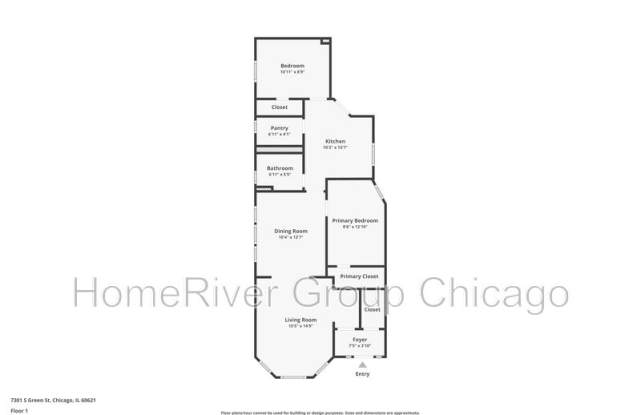 7301 S Green St 1st Floor