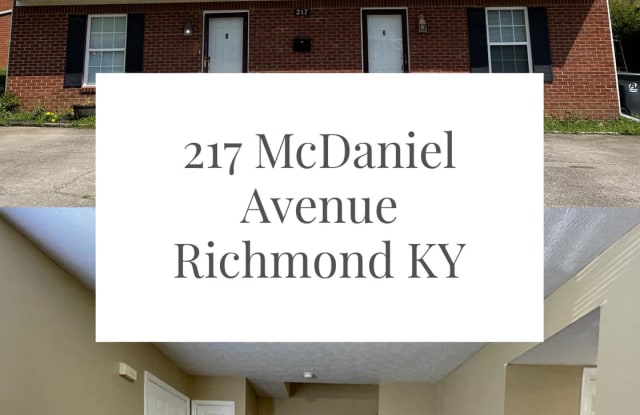 217 McDaniel Avenue, Apt 1 - 217 Mcdaniel Avenue, Richmond, KY 40475