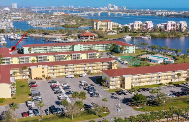 furnished apartment with intracoastal access by boat