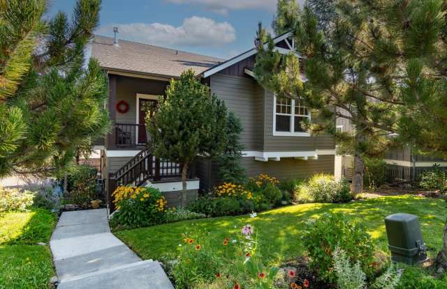 Incredible location for this 30-day minimum stay Redmond two-bedroom + high level office home. Located i