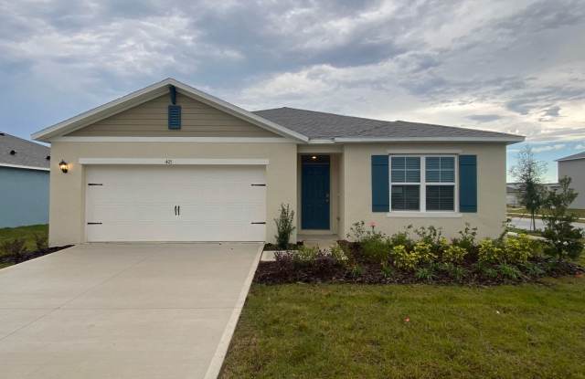 For Rent Davenport ,4bed,2bath,2car garage - 405 Noble Avenue, Haines City, FL 33837