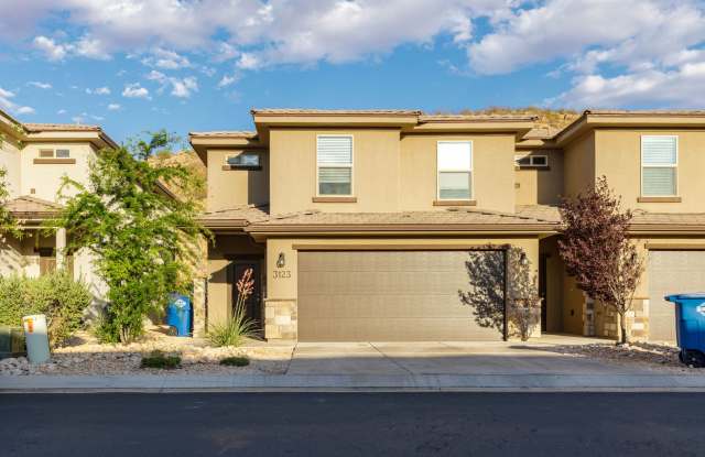 3 bed / 2.5 bath / 2-car with washer/dryer/fridge 2019 built END UNIT!