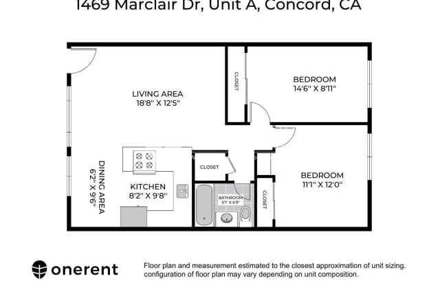 1469 Marclair Dr Unit A - 1469 Marclaire Drive, Concord, CA 94521